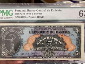 “ Alert”- Theft-Panama Bank Notes-